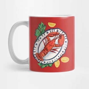 Lobster Dinner Mug